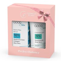 Ser hidratant Hydra Filler 30 ml + Gel de curatare 150 ml Good Skin, Cosmetic Plant