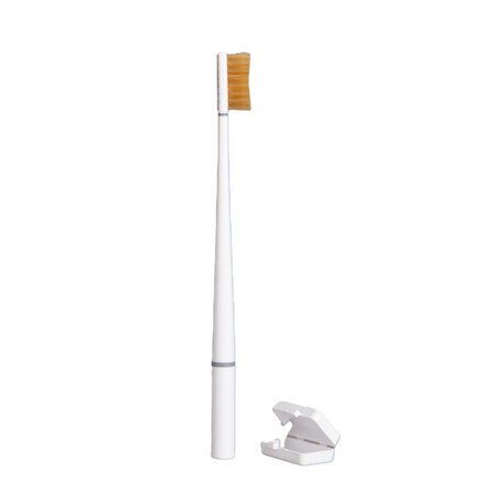Periuta de dinti infuzata cu vitamina C, Soft  Vit C Pure White, 1 bucata, Piuma 677527