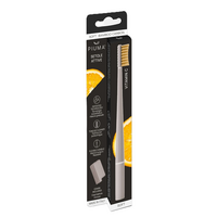 Periuta de dinti infuzata cu vitamina C, Soft Vit C Asphalt Grey, 1 bucata, Piuma