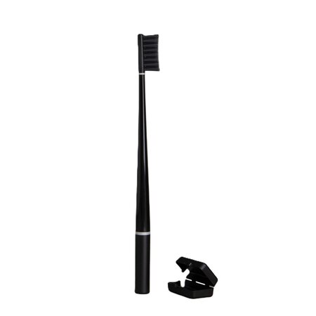 Periuta de dinti infuzata cu carbune de bambus Whitenng Perfect Black, 1 bucata, Piuma 677544