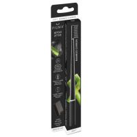 Periuta de dinti infuzata cu carbune de bambus Whitenng Perfect Black, 1 bucata, Piuma
