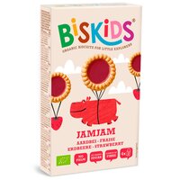 Biscuiti eco cu capsuni Jamjam BisKids, 120 g, Belkorn