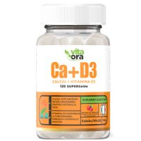 Jeleuri cu aroma de zmeura Calciu + Vitamina D3, 120 bucati, Vita Ora