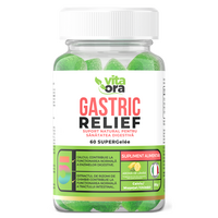 Jeleuri cu aroma de lamaie Gastric Relief, 60 bucati, Vita Ora