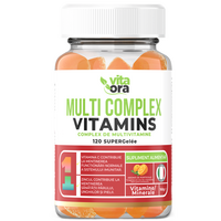Jeleuri cu aroma de portocale Multi Complex Mix Vitamins, 120 bucati, Vita Ora