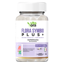 Jeleuri cu aroma de vanilie Flora Symbio Plus, 60 bucati, Vita Ora