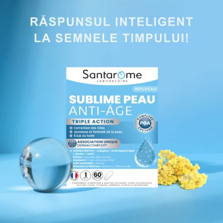 Sublime Peau Anti Age, 60 comprimate, Santarome 677670
