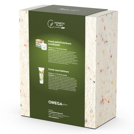 Crema antirid hranitoare si revitalizanta 50 ml + Crema de corp hranitoare 200 ml Essential Plus, Cosmetic Plant 712220