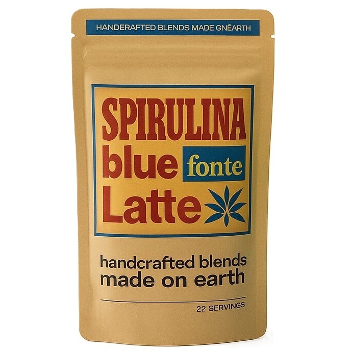 Pudra Spirulina Blue Latte, 225 g, Fonte