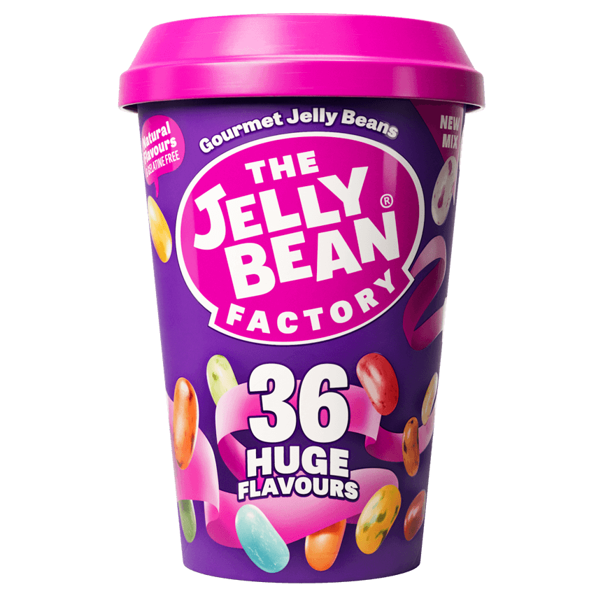 Jeleuri cu cu 36 arome, 200 g, The Jelly Bean Factory