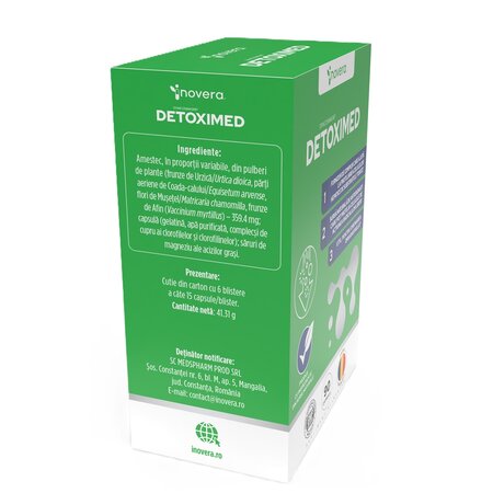 Detoximed, 90 capsule, Inovera 677869