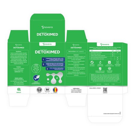 Detoximed, 90 capsule, Inovera 677872
