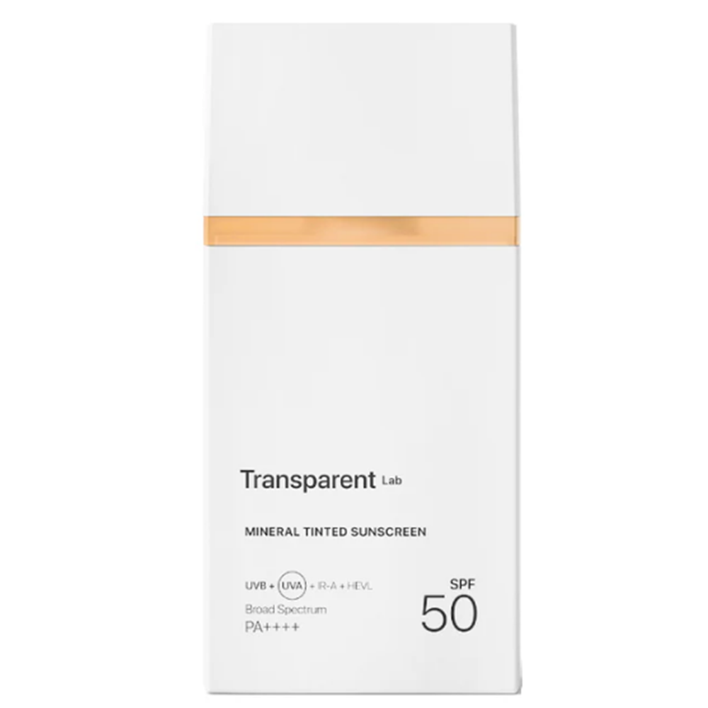 Serum nuantator cu filtru mineral si SPF 50 Medium, 100 ml, Transparent Lab