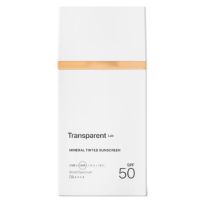 Serum nuantator cu filtru mineral si SPF 50 Medium, 100 ml, Transparent Lab