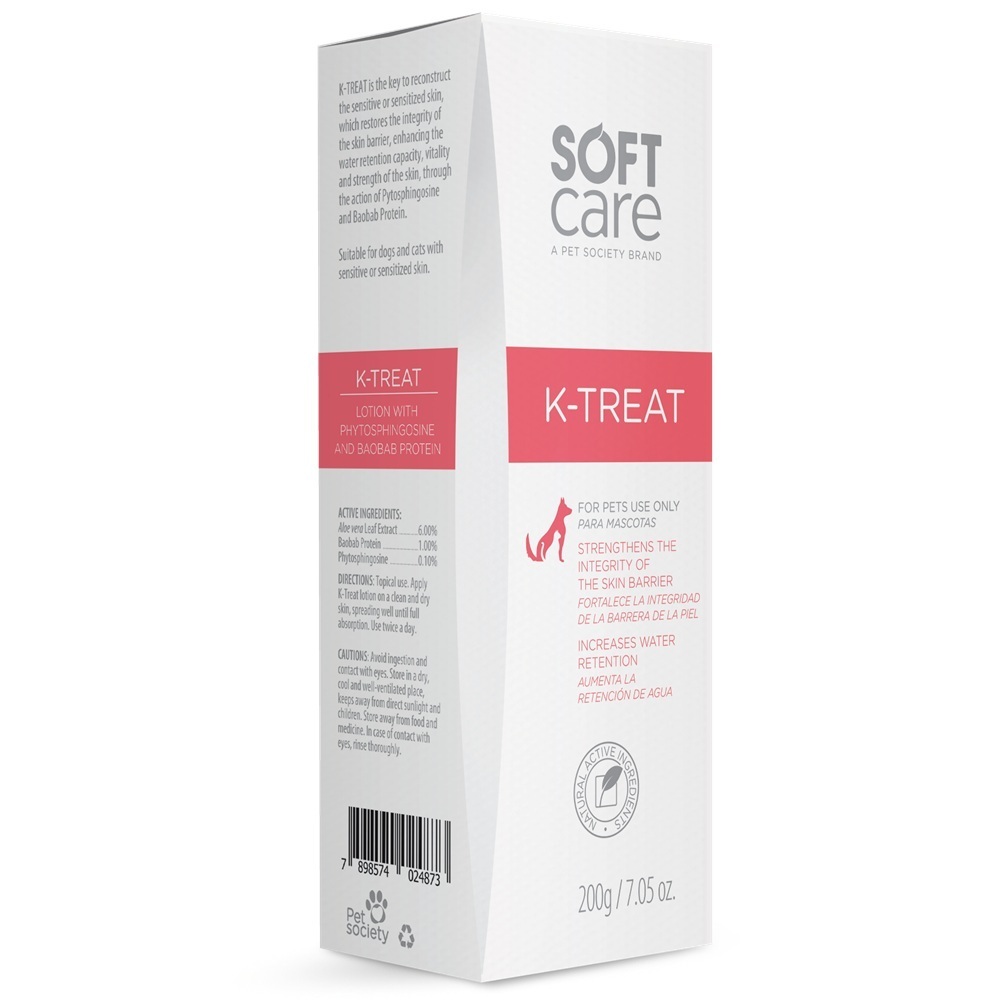 Lotiune restructuranta pentru caini si pisici K Treat, 200 g, Soft Care