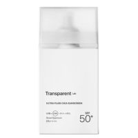 Serum pentru ten gras cu filtre chimice, minerale si SPF 50+ Ultra Fluid Cica, 100 ml, Transparent Lab