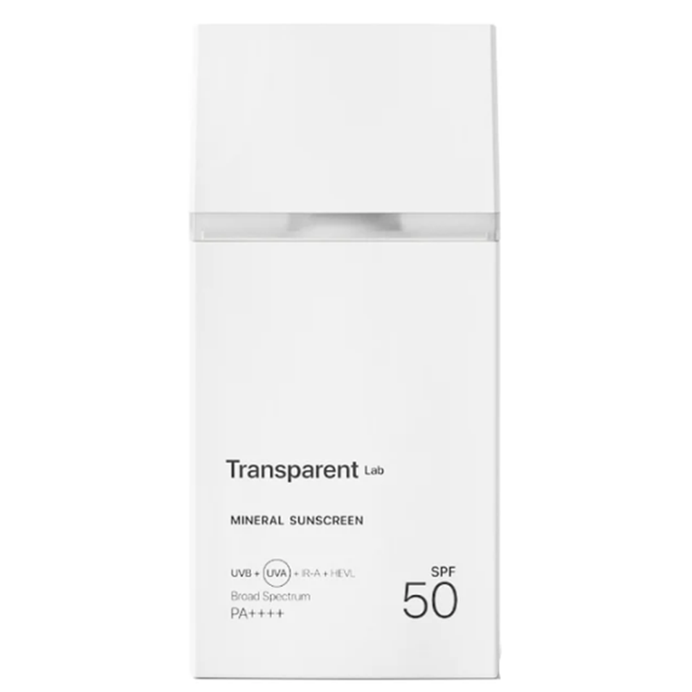 Serum cu filtru mineral si SPF 50 Mineral Sunscreen, 100 ml, Transparent Lab