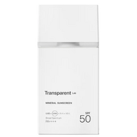 Serum cu filtru mineral si SPF 50 Mineral Sunscreen, 100 ml, Transparent Lab