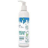 Sampon pentru caini si pisici cu blana deschisa la culoare Detox Care Pure White, 250 ml, VetExpert