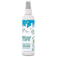 Balsam spray pentru caini si pisici cu blana deschisa la culoare Detox Care Pure White, 150 ml, VetExpert