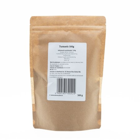 Turmeric pudra, 500 g, Natura Plus 678642