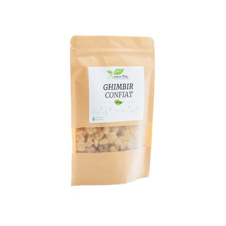 Ghimbir confiat, 250 g, Natura Plus 678643