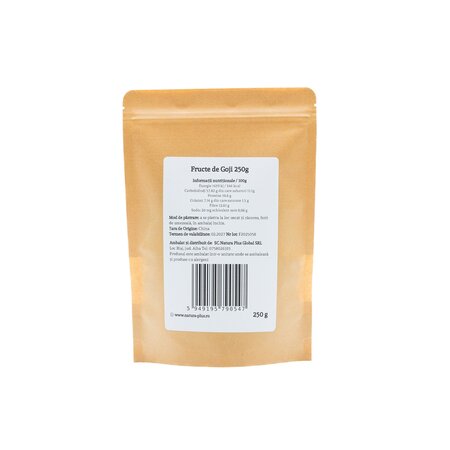 Fructe de Goji, 250 g, Natura Plus 678648