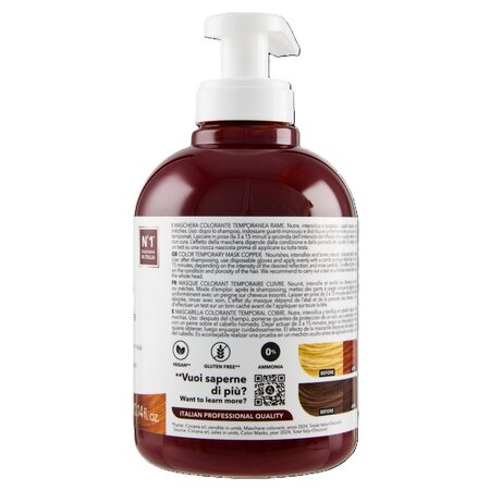 Masca pentru nuantarea parului Cupru Color Mask, 300 ml, Alama 678146