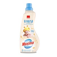 Balsam Ultra Concentrat pentru rufe Maxima Baby Oat, 1000 ml, Sano