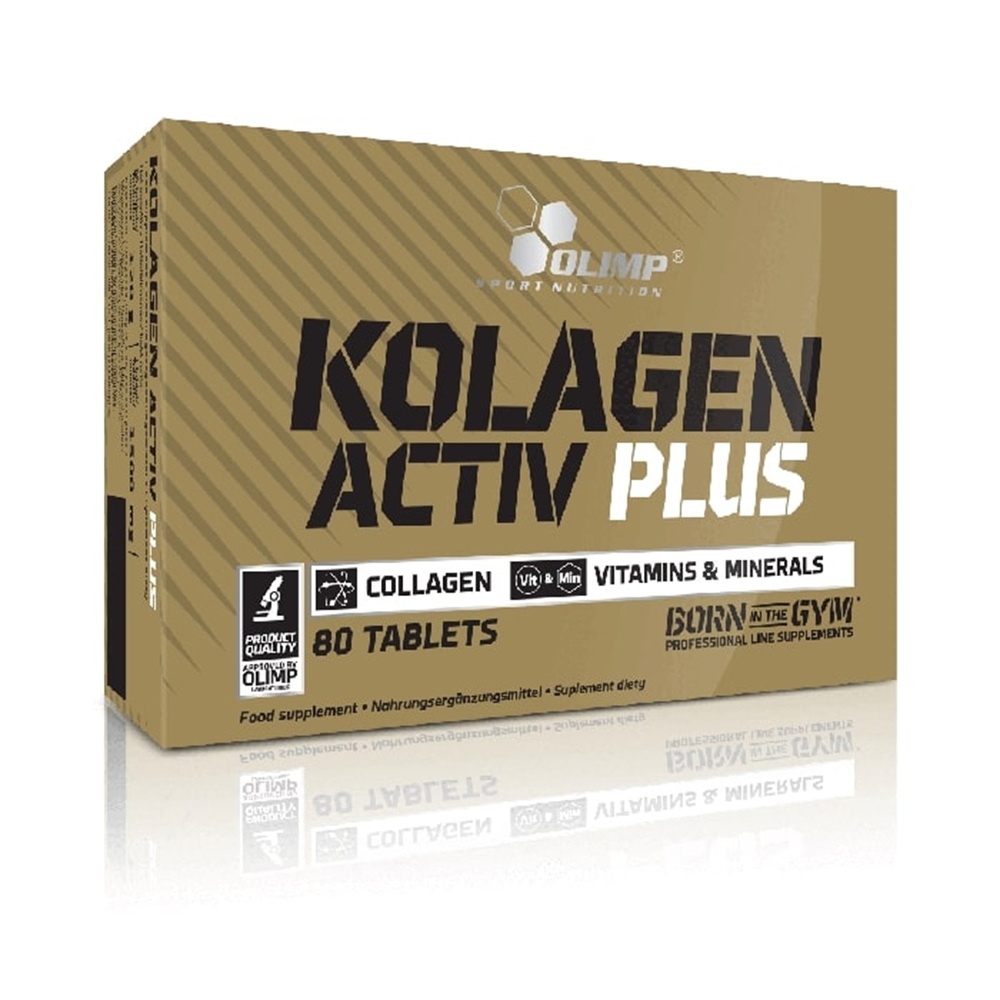 Kolagen Activ Plus, 80 tablete masticabile, Olimp Sport Nutrition