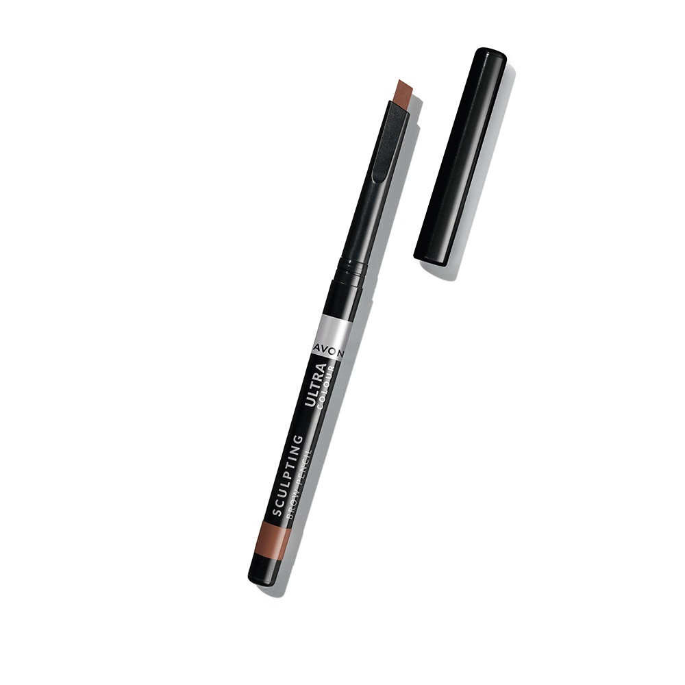 Creion pentru sprancene Dark Brown, 1 bucata, Avon