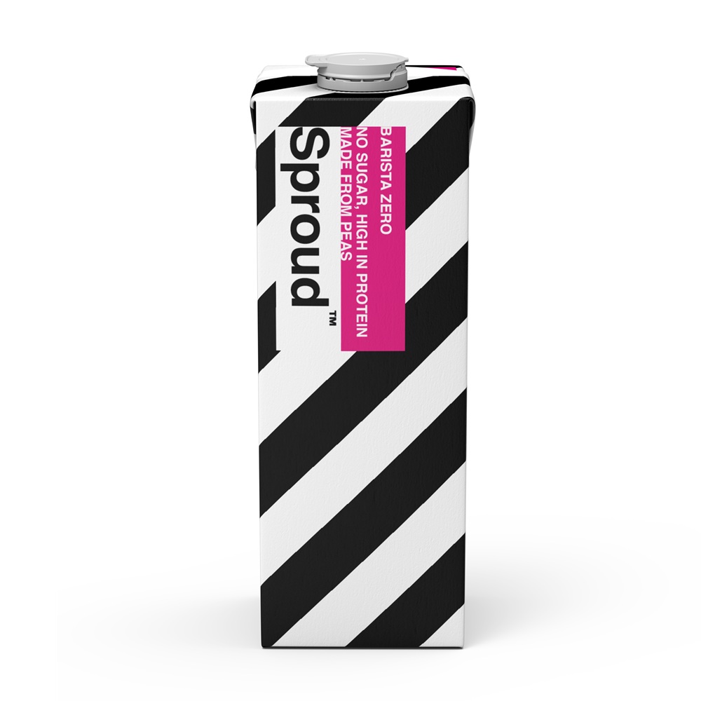 Bautura vegetala din mazare fara zahar Barista Zero, 1000 ml, Sproud