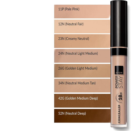 Corector Nuanta Golden Medium Deep 42G Power Stay, 3  ml, Avon 684292