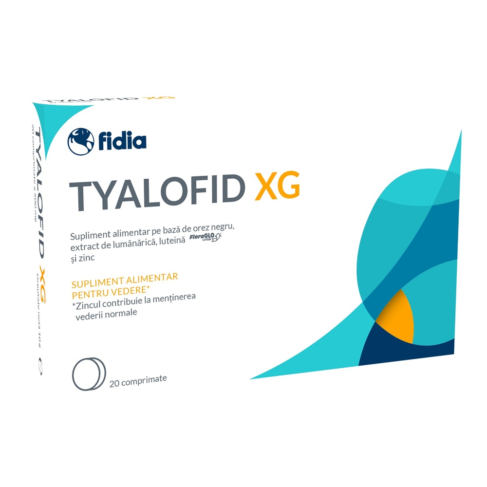 Tyalofid Xg, 20 comprimate, Fidia