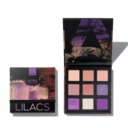 Paleta de farduri Lilacs Ultra Color, 6.3  g, Avon 678531