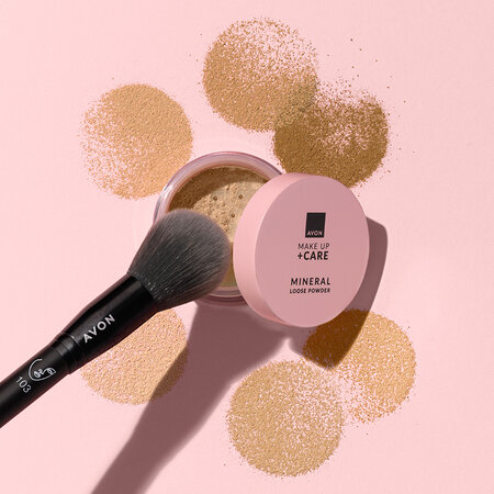 Pudra minerala Medium Make-Up + Care, 6 g, Avon 678589
