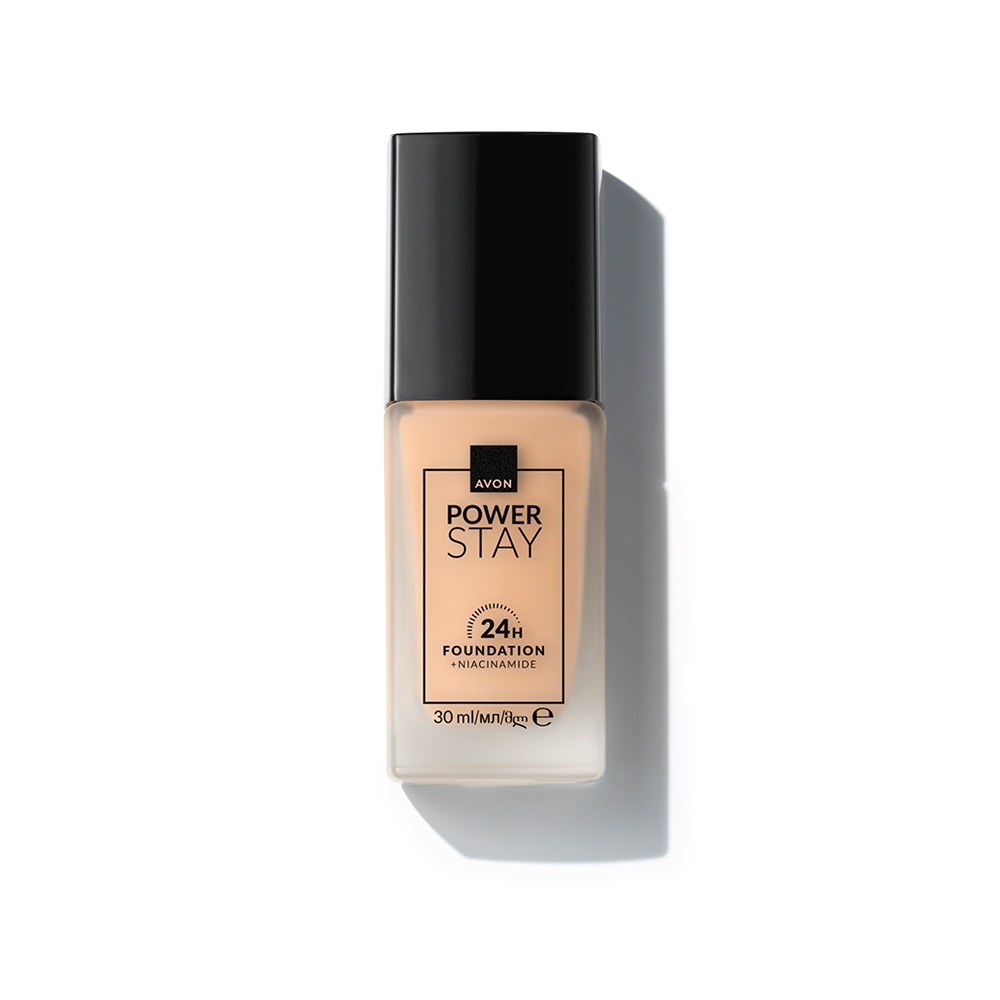 Fond de ten Warm Ivory 125G Power Stay 24h, 30 ml, Avon