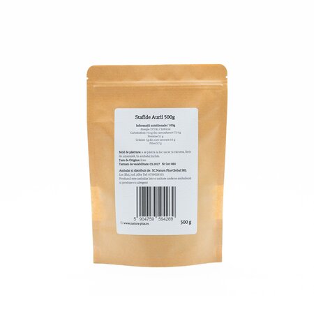 Stafide aurii, 500 g, Natura Plus 678656