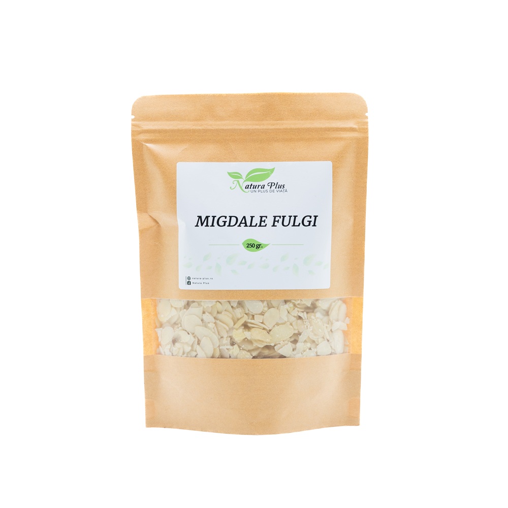 Fulgi de migdale, 250 g, Natura Plus