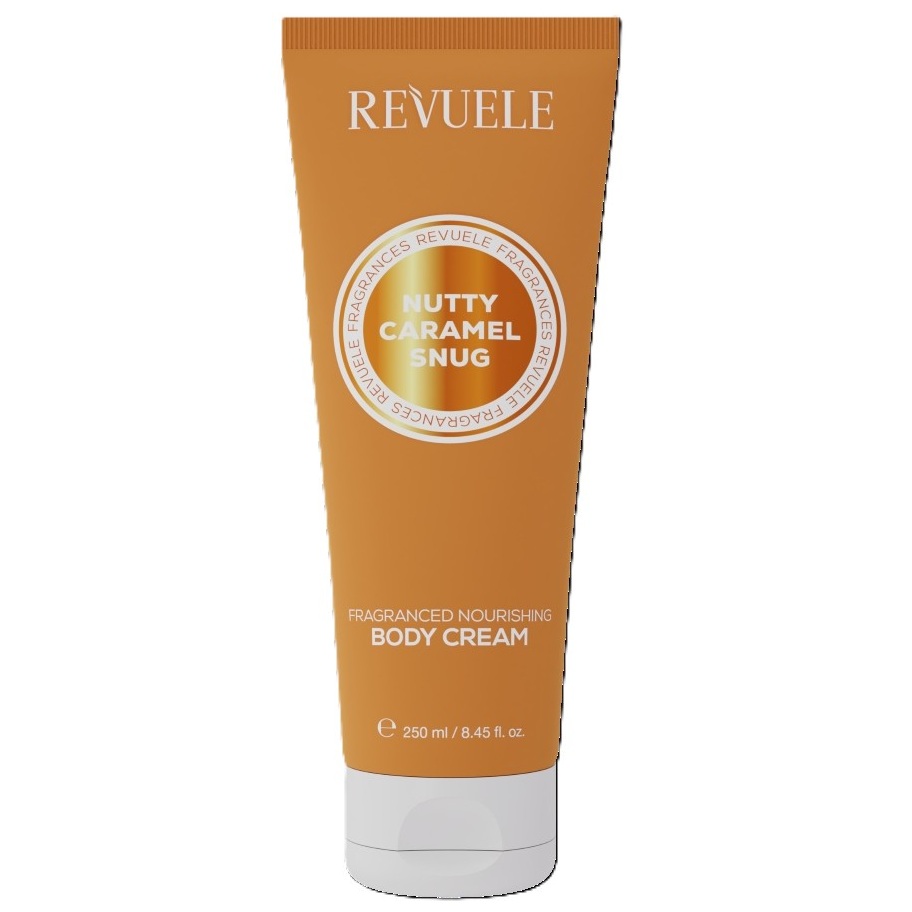 Crema nutritiva pentru corp Nutty Caramel Snug, 250 ml, Revuele