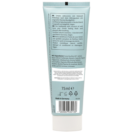 Pasta de dinti cu ulei de cocos si menta, 75 ml, Niyok 756381