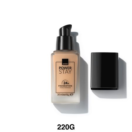 Fond de ten Light Nude 220G Power Stay 24h, 30 ml, Avon 678722