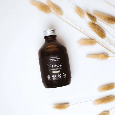Ulei pentru igiena orala cu ulei de cocos si menta Coconut Oil Pulling, 200 ml, Niyok 678743