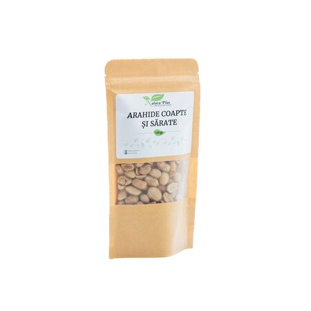 Arahide coapte si sarate, 150 g, Natura Plus 678751