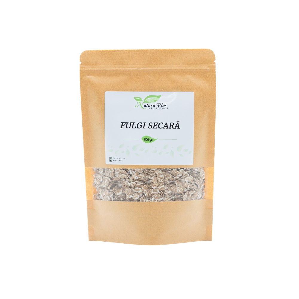 Fulgi de secara, 500 g, Natura Plus