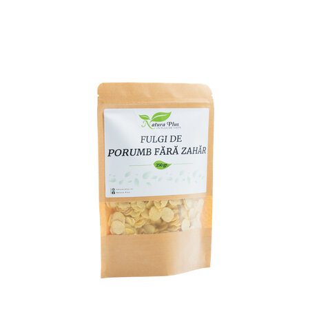Fulgi de porumb fara zahar, 250 g, Natura Plus 678798
