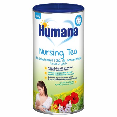Ceai pentru stimularea lactatiei, 200 g, Humana