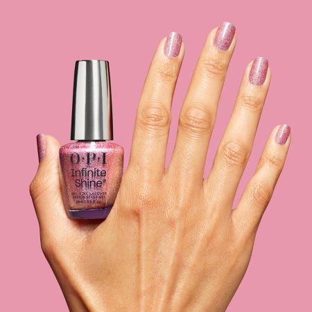 Lac de unghii cu efect de gel Pinkish Delight Infinite Shine, 15 ml, OPI 679060