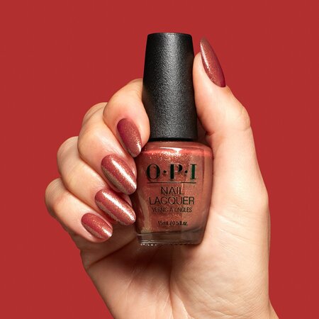 Lac de unghii pigmentat Ginger Snapped Nail Lacquer, 15 ml, OPI 679152