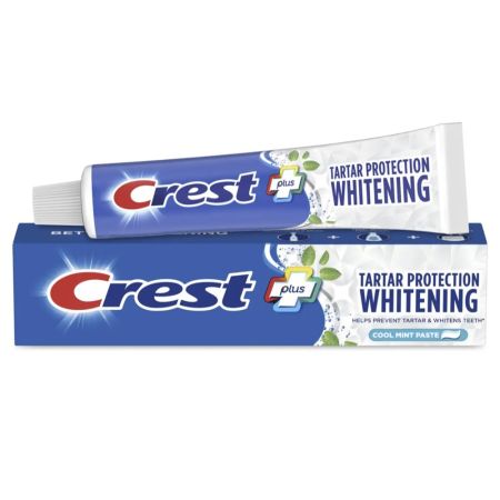 Pasta de dinti anti-tartru Cool Mint Tartar Protection Whitening, 161 g, Crest